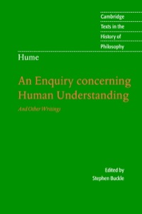 Hume: An Enquiry Concerning Human Understanding Ebook
